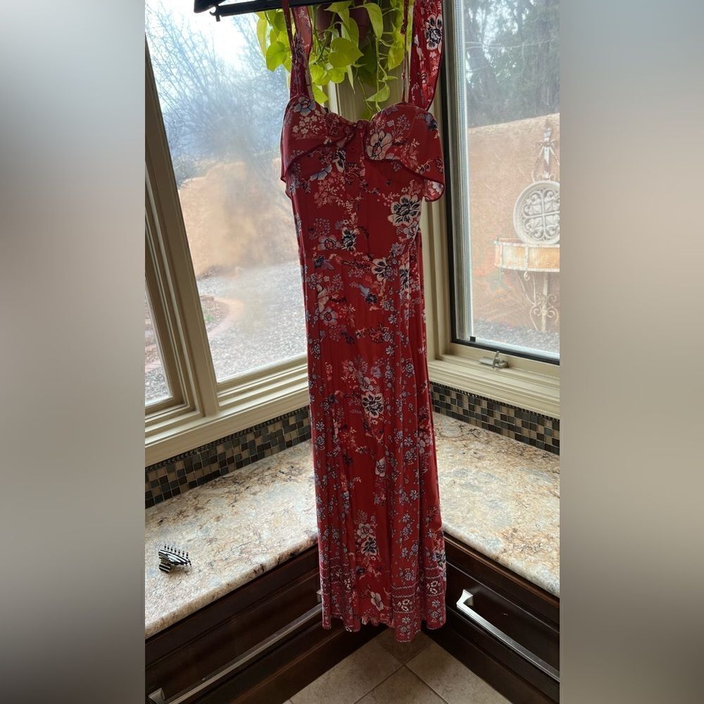 Summer dress with flutter sleeve back - Picture 6 of 6